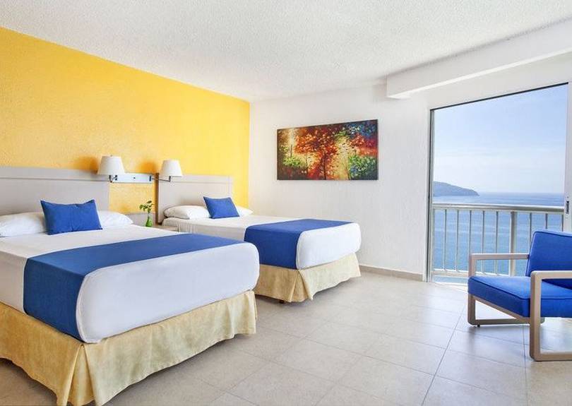 Habitación estándar vista al mar Hotel Amares Acapulco