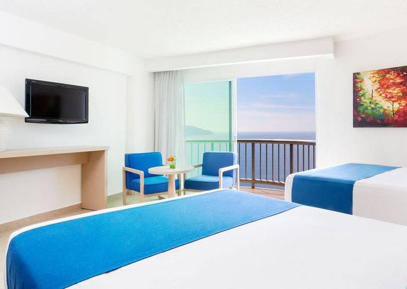Standard room with a sea view Calinda Beach Acapulco Hotel