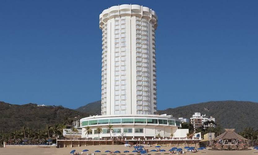 Fachada Hotel Calinda Beach Acapulco